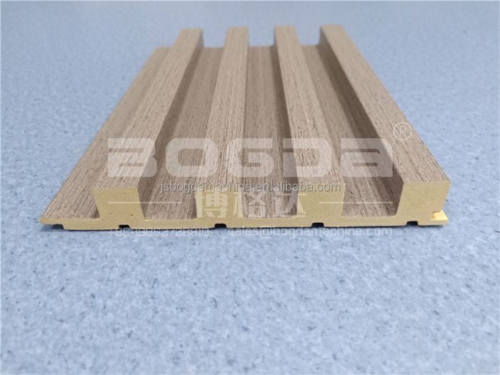 BOGDA WPC PVC Fluted Wall Panel Extrusion Mould