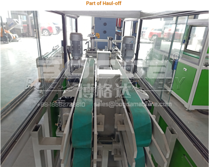 BOGDA New Type Double Head Heating Cutting Machine For Plastic Window Profiles PVC Cable Trunking