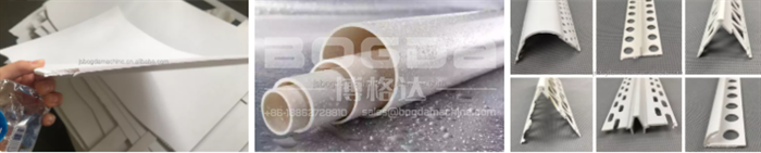 China BOGDA Plastic Pipe Recycling Crusher For Crushing PVC Profiles Sheet Panel