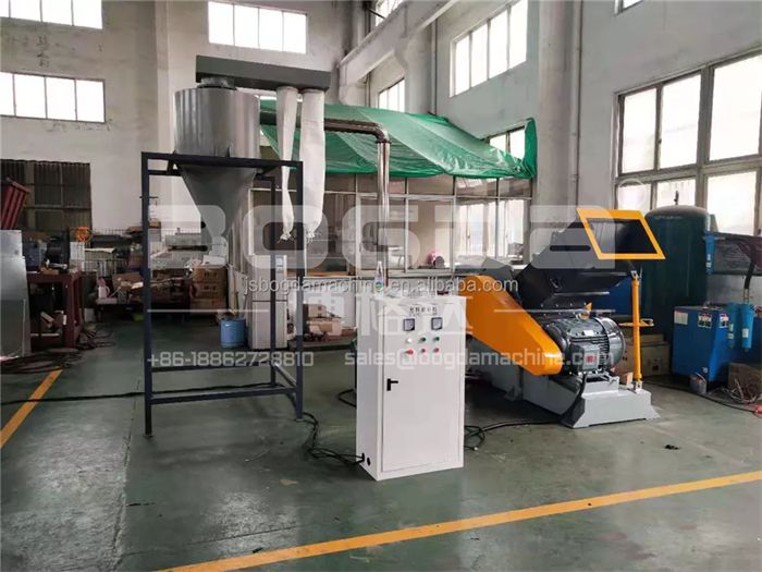 China Manufacturer BOGDA Waste Plastic Pipe Crusher Machine