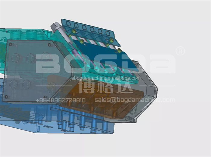 BOGDA Small Plastic PVC Sheet Extrusion Mould For Furniture Edge Banding