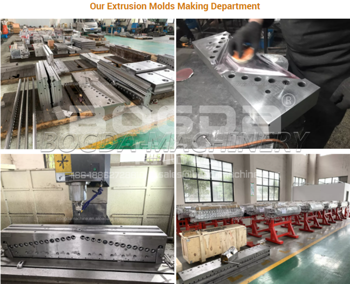 PE WPC Floor Board Extrusion Mold T Die Maker