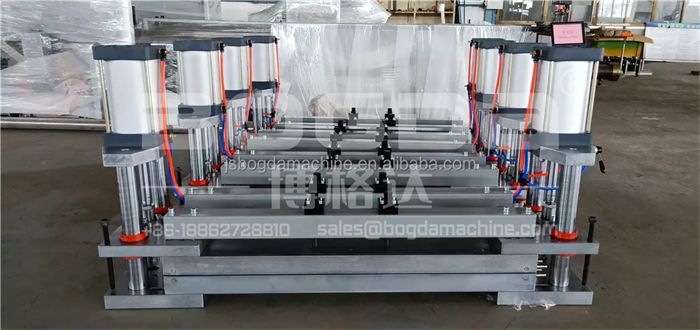 4 Stage Guide Rod Calibration Die Extrusion T-die Mould PVC Foam Board Calibrator Machine For Production Line