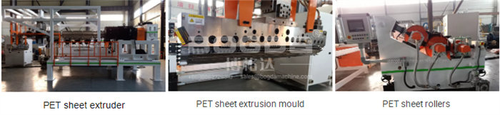 BOGDA Production Hardness High Gloss PET Sheet Film Making Machine