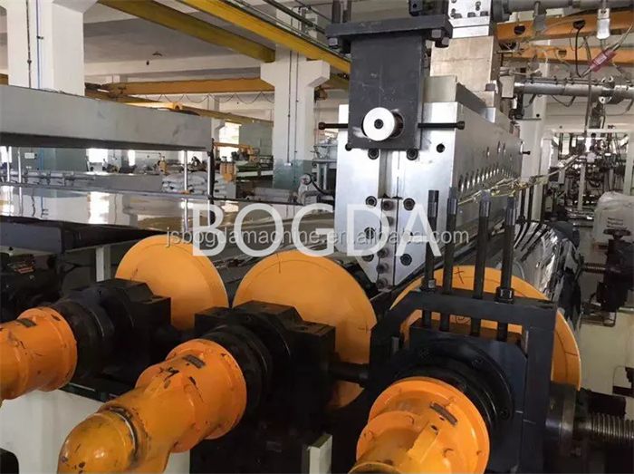 BOGDA Roof PC Hollow Core Sunshine Board Polycarbonate Corrugated Lexan Sheet Making Machine