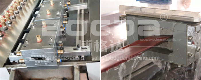 BOGDA PVC Foaming Profiles Floor Foam Skirt Board Extruder Machine Production Line Manufacturer