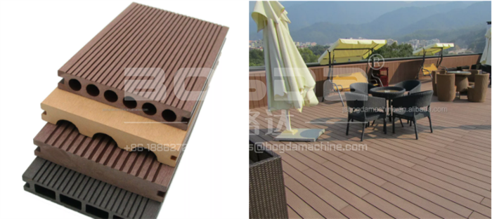 PP PE WPC Floor Decking Panel Extrusion Mold
