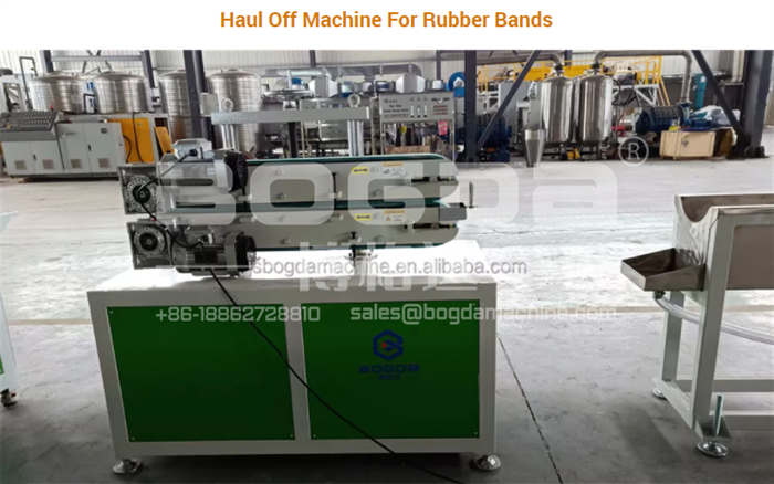 BOGDA Manufacturing TPE TPU TPR Rubber Bands Extrusion Production Line Machine