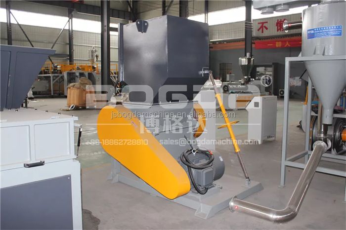 PC800 Low Speed Hard Plastic Scrap Waste Cardboard Crusher Machine