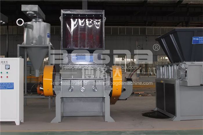 PC800 Low Speed Hard Plastic Scrap Waste Cardboard Crusher Machine