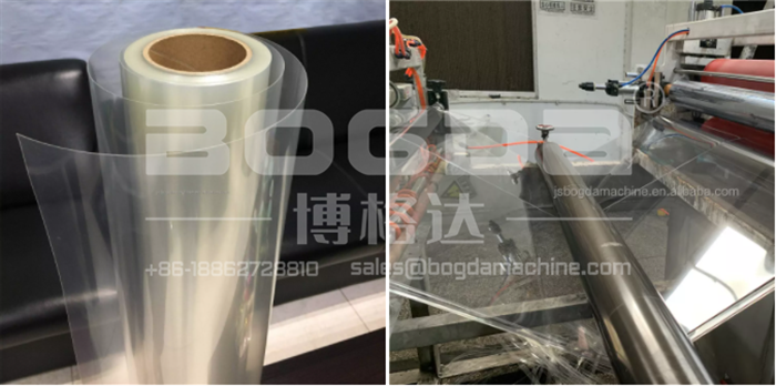 PET transparent sheet machine for fruit and food packaging PET roofing tile extrusion line