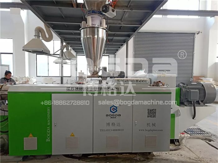 BOGDA PVC WPC Foam Board Panel Fabrication Machine Production Line