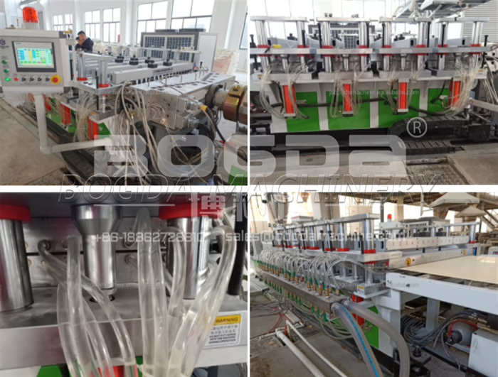 BOGDA PVC WPC Foam Board Panel Fabrication Machine Production Line