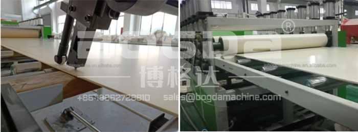 BOGDA PVC WPC Foam Board Panel Fabrication Machine Production Line