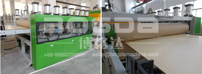 BOGDA PVC WPC Foam Board Panel Fabrication Machine Production Line