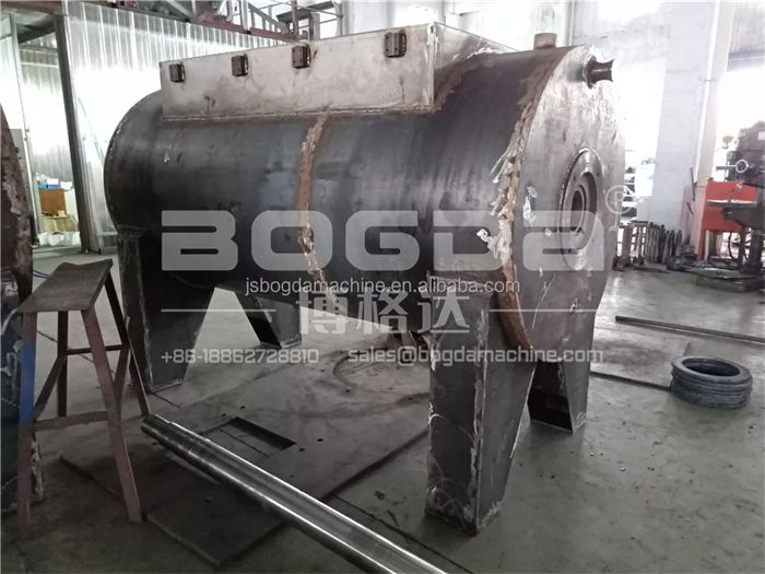 BOGDA 800/2500L High Speed Plastic Raw Material Heating Mixer Horizontal Cooling Mixing Machine