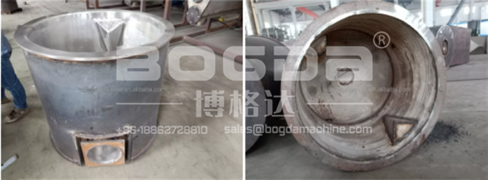 BOGDA 800/2500L High Speed Plastic Raw Material Heating Mixer Horizontal Cooling Mixing Machine