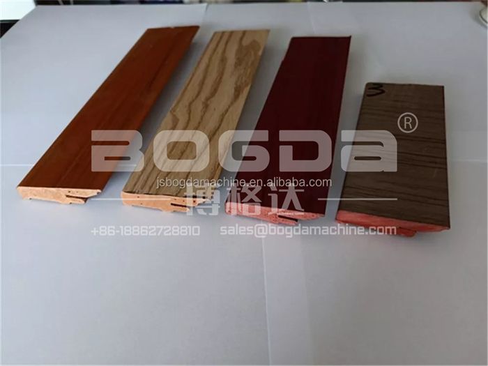 BOGDA PVC Foam Extrusion WPC Skirting Board Mold