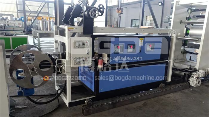 BOGDA Industry Machinery Plastic Edge Banding Tape Extruder Line Manufacturing Machine For PVC Sheets