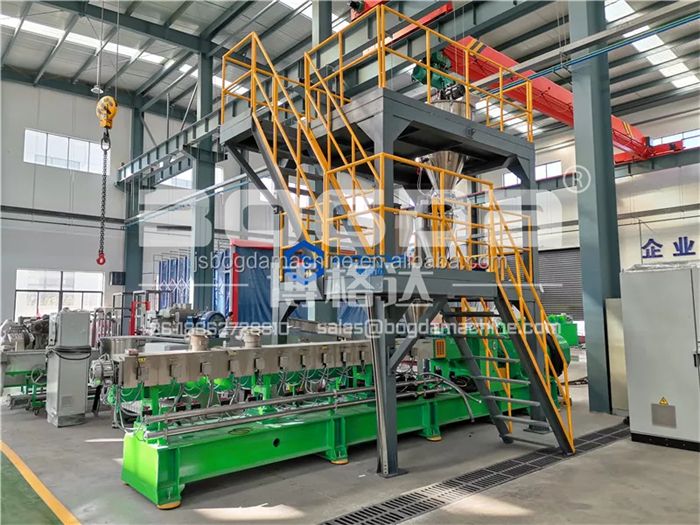 PLA PBS PBAT biodegradable materials granules machine