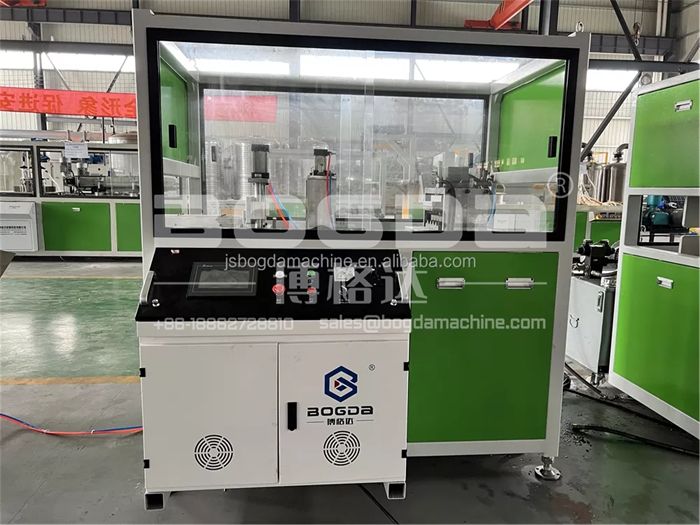 4 Cavities SJ65 Single Screw Extruder PP PE PVC Plastic Angle Corner Bead Protective Profiles Production Line