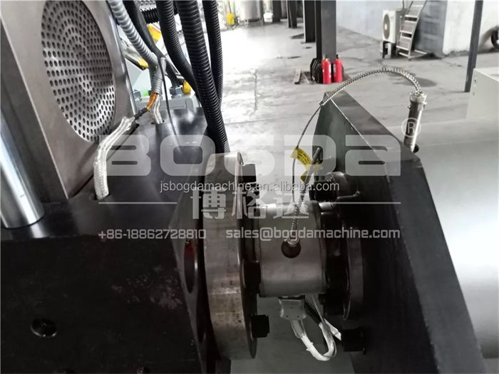 BOGDA HDPE Plastic Raw Material Granules Pelletizing Making Machine For Plastic Economic