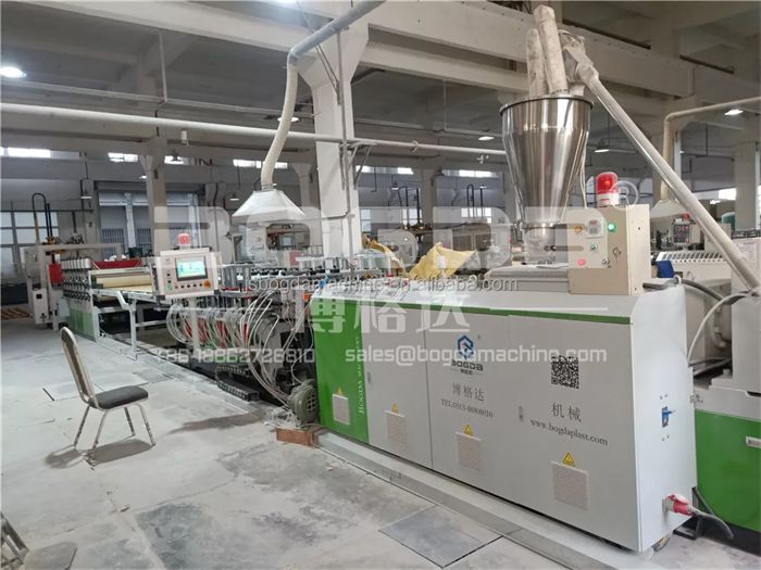 BOGDA Adhesive Foam PVC Board Sheet Making Machine