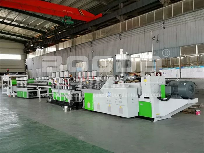 WPC PVC Foam Solid Door Board Panel Extrusion Making Machine Production