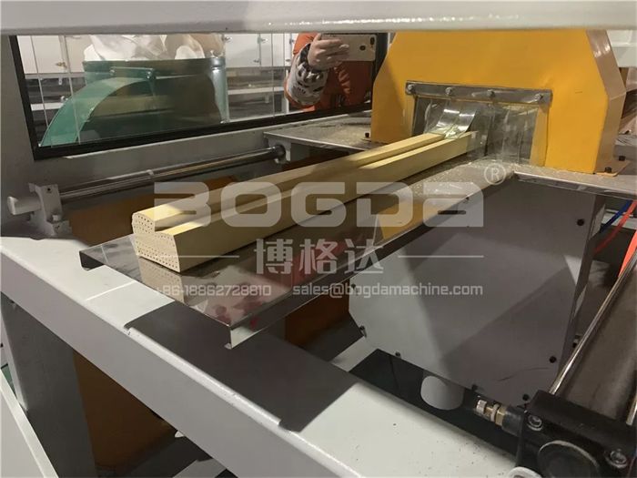 Exotic wooden design WPC door frame and profile extrusion line