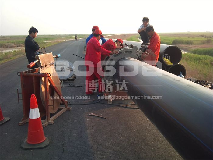 Large Diameter HDPE Pipe For Municipal Piping Systems Extrusion Line With Direct Price