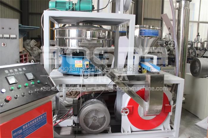 Disc Mill Pulverizer For Grinding Plastic PVC Used