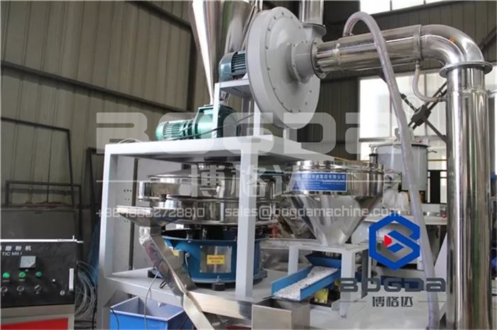 Disc Mill Pulverizer For Grinding Plastic PVC Used