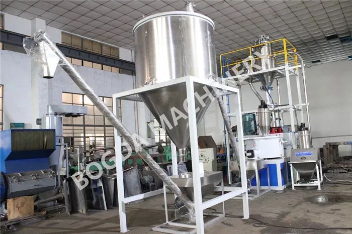 PVC Auto Feeding Weighing Mixing PVC Compounds Weighing Dosing Conveying System