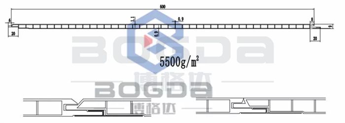 Making PVC Ceiling Panel Extrusion Mould Die for 100mm-600mm