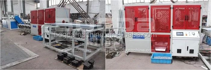 White color plastic cable duct PVC wire duct PVC trunking punching machine