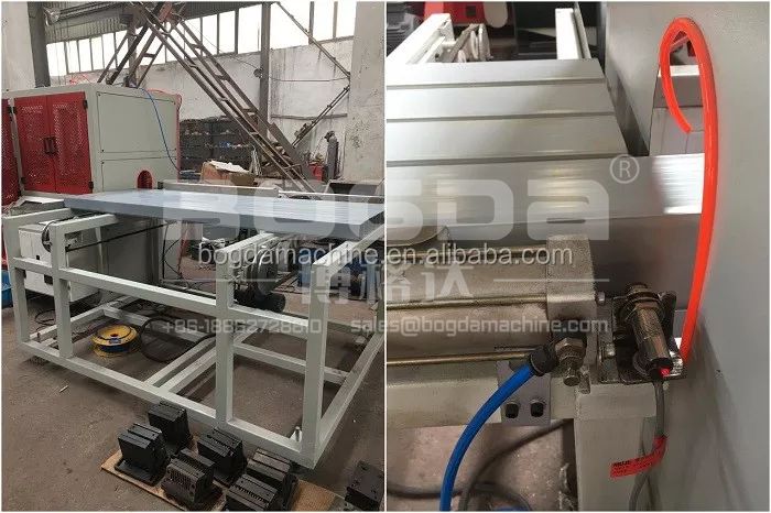 White color plastic cable duct PVC wire duct PVC trunking punching machine