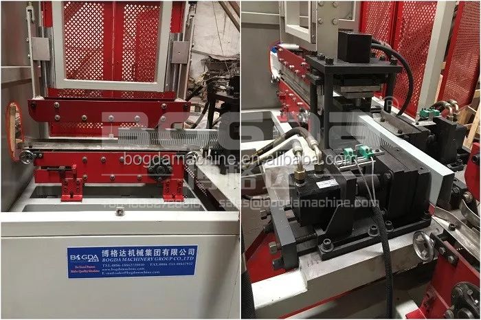 White color plastic cable duct PVC wire duct PVC trunking punching machine