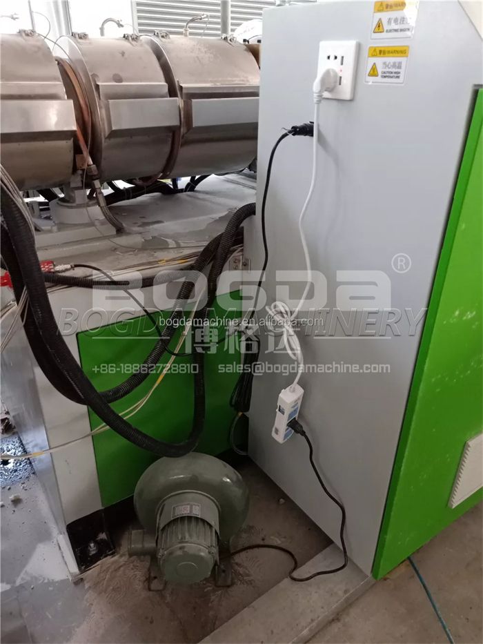 BOGDA 80 156 Double Screw PVC Pipe PVC Sheet WPC Board Plastic Extruder Machine With Melt Pressure Sensor