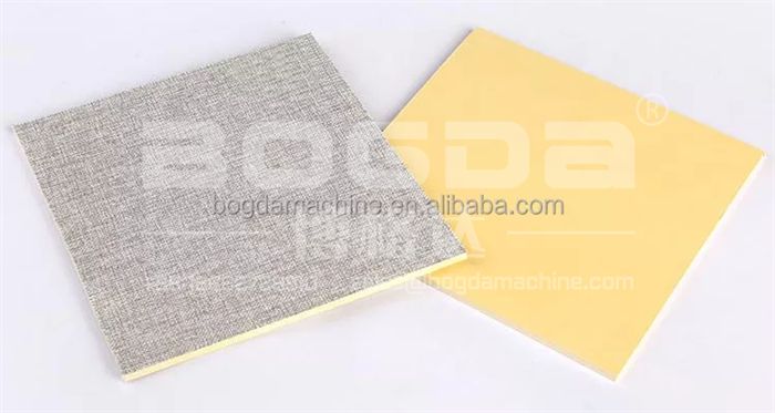 BOGDA Double Sides Online Lamination Machine For Plastic PVC Foam Board