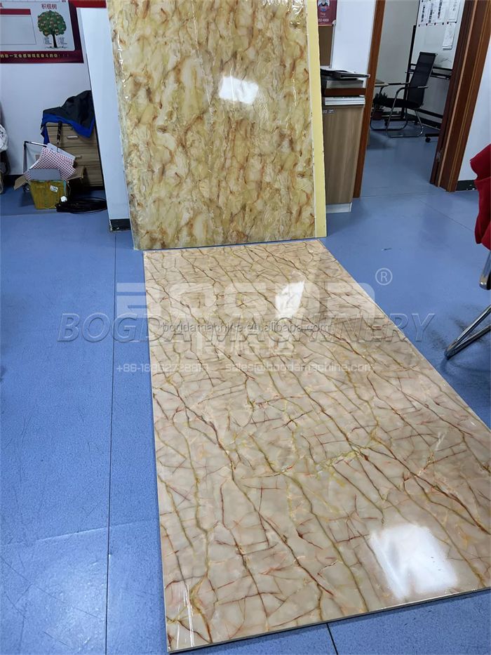 Countertop High Density Laminated Artificial Marble PVC Celuka Foam Board Production Line