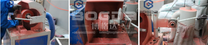 Semi-automatic Hot Transfer Rubber Roller Silica Gel Wheel Grinding Machine