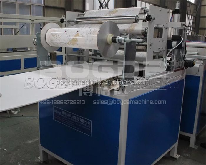 Automatic PVC Ceiling Panel Hot Film Transfer Stamping Machine