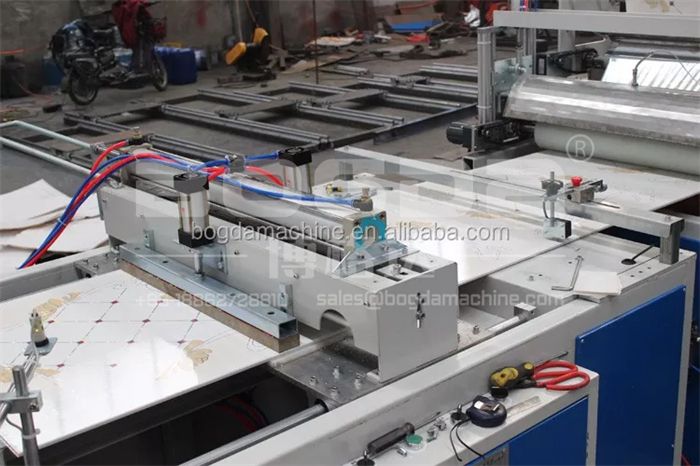 Automatic PVC Ceiling Panel Hot Film Transfer Stamping Machine