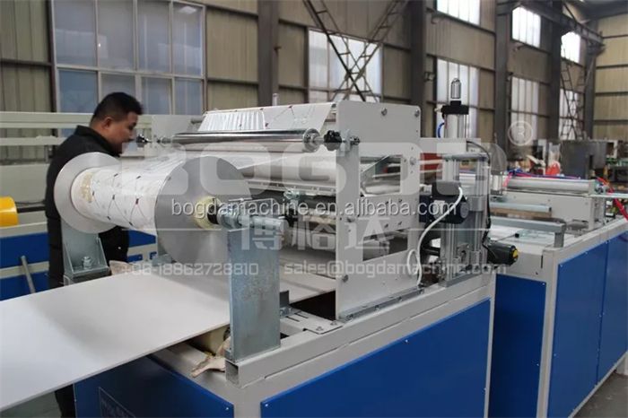 Automatic PVC Ceiling Panel Hot Film Transfer Stamping Machine