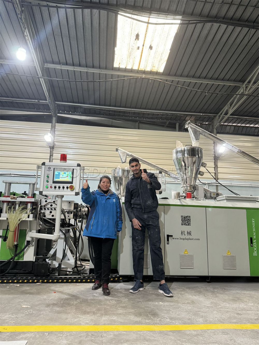 Bogda PVC Foam Board Extrusion Line